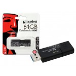 USB drive Kingston 64GB USB 3.0 DT DT100G3/64GB black
